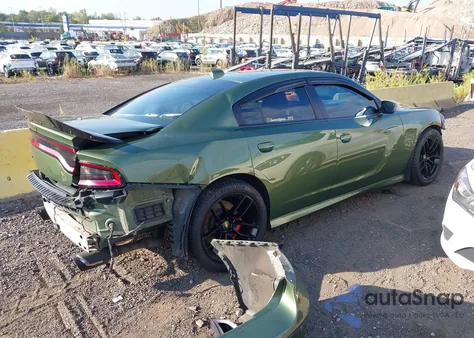 2018 Dodge Charger R/T Scat Pack Rwd из США, поврежденный, VIN 2C3CDXGJ6JH210810